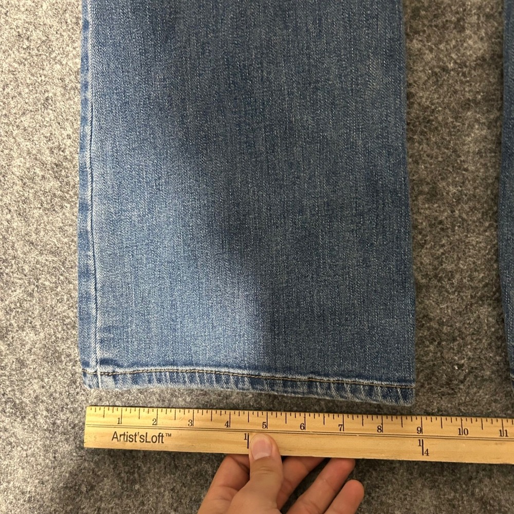 Calvin Klein Ultimate Bootcut‎ Jeans Blue Denim Y2K Retro Size 29/8 - Picture 3 of 7
